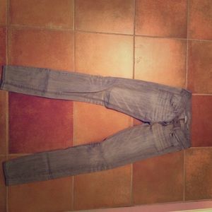 Grey American Eagle Super Stretch Jeggings