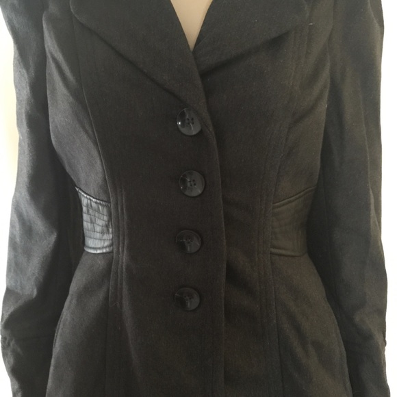 Outerwear - NWT Wool Blend Flared Knee-Length Coat