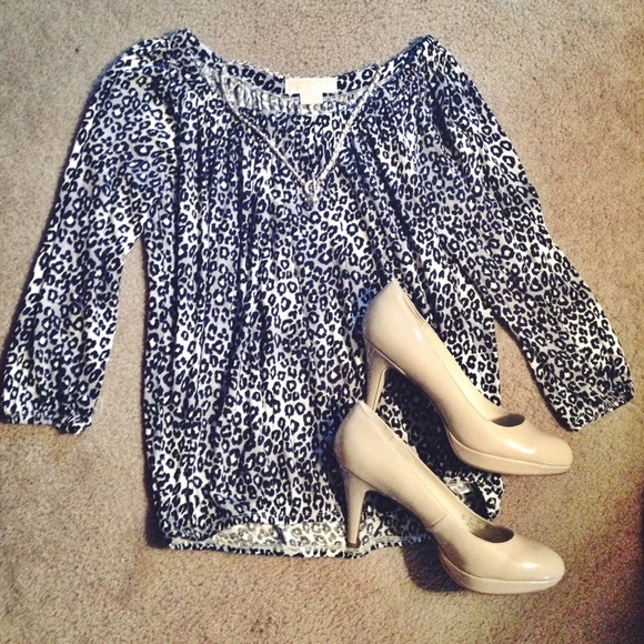 Leopard Michael Kors Top!