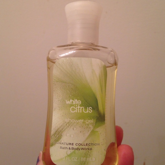 Bath & body works white citrus shower gel