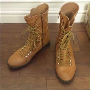 Love culture combat boots