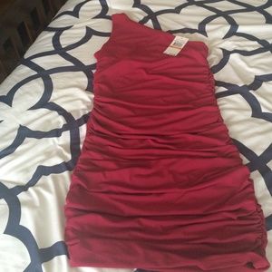 Michael Kors one shoulder dress