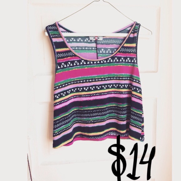Cute Tribal Top/Crop Top