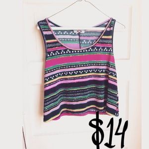 Cute Tribal Top/Crop Top