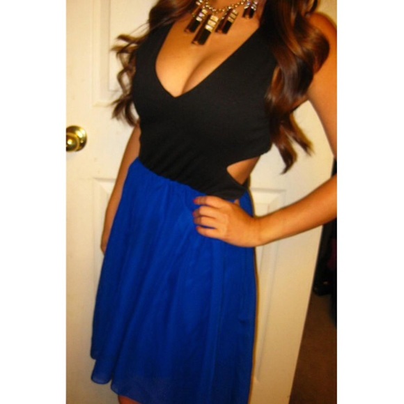 Brand new bebe high low dress