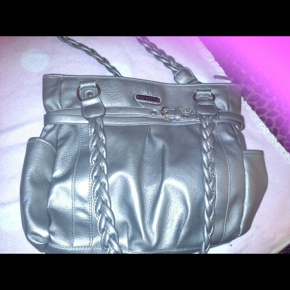 Rosetti silver large purse