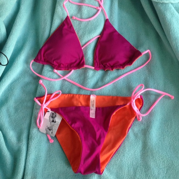 Reversible Triangle String Bikini