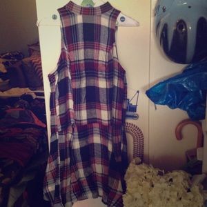 Very cute plaid mini dress