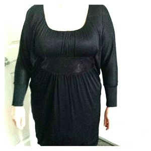 Cache Black long sleeve dress