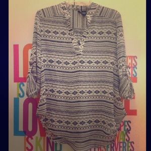 Aztec blouse