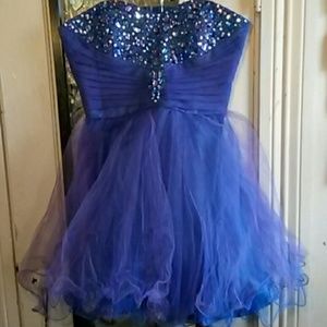 Purple/blue homecoming dress??