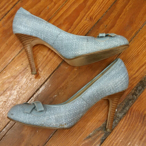 Designer Amanda Smith Blue Spring / Summer Heels - Picture 2 of 2