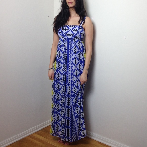 🚫SOLD🚫colorful print maxi dress