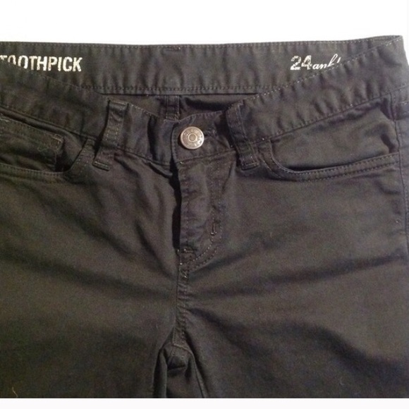J.Crew Toothpick jean in black, size 24 - Picture 2 of 4