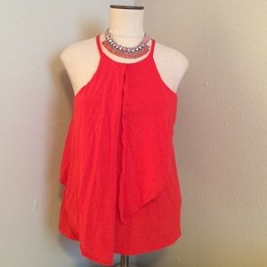 LOFT Orange Blouse