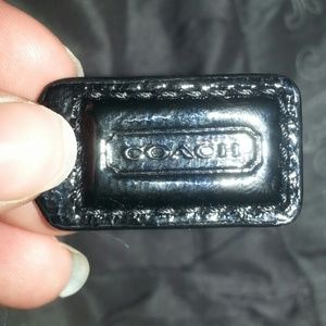 Coach hang tag