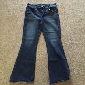 American Eagle hi-rise artist super stretch jeans