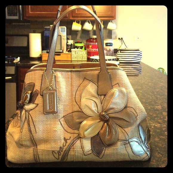 Authentic Limited Edition Spring Coach Purse