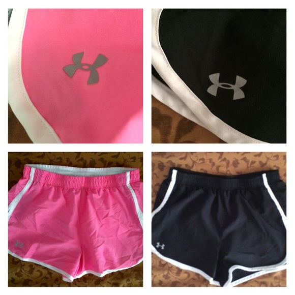 Bundle Two Under Armour Running Shorts Both Size S