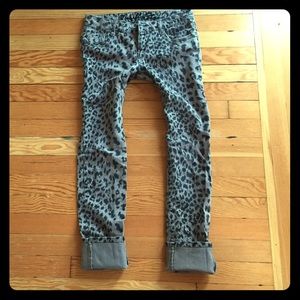 Vanilla Star Leopard Grey Jeans 5 or 27