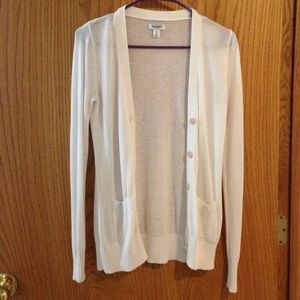 Old Navy White Cardigan Size XS