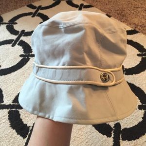 Coach beach bucket hat in light blue