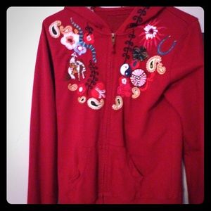 Cattlelac ranch embroidered hoodie