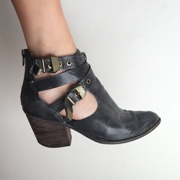 Jeffrey Campbell Buckle Booties