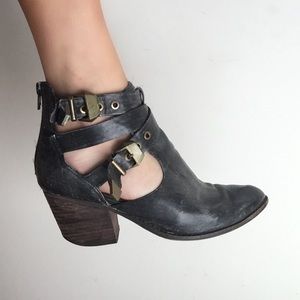 Jeffrey Campbell Buckle Booties