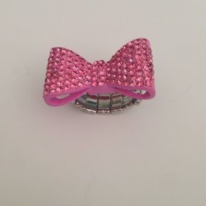 Betsey Johnson Elastic Bow Rings