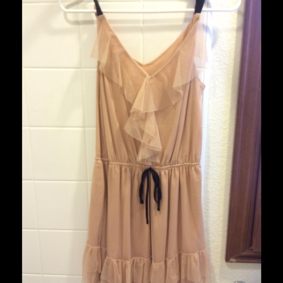 Dusty pink summer dress