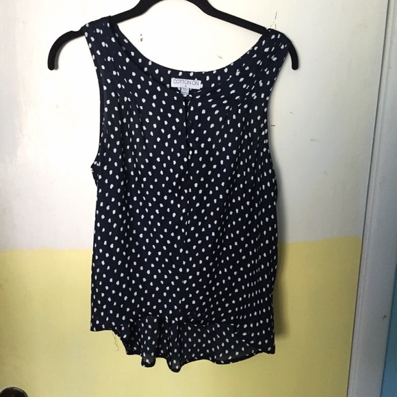 Cotton On Tops - Cotton in polka dot tank