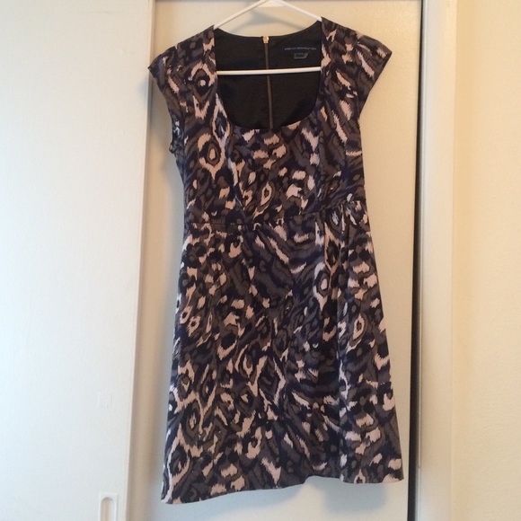 French Connection pendragon capped sleeve dress