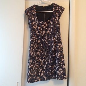 French Connection pendragon capped sleeve dress