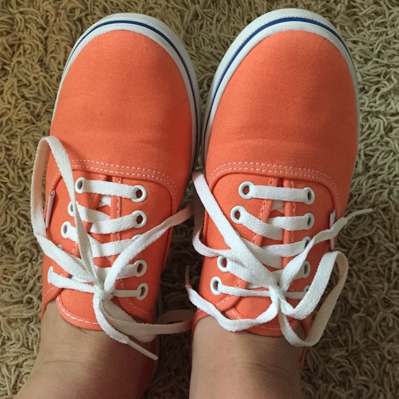 Lightly used peach vans