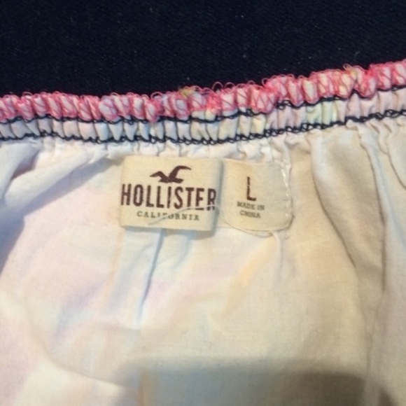 Pink Floral Hollister Skirt - Picture 4 of 4