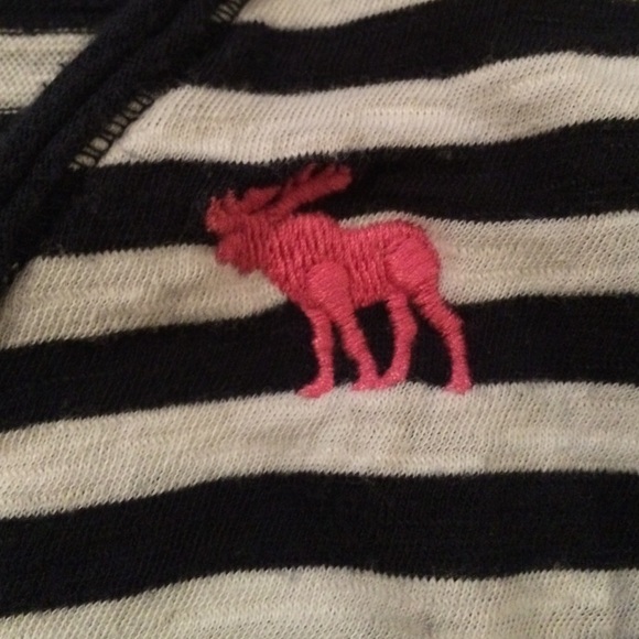 Abercrombie and Fitch Striped Long Sleeved Shirt - Picture 3 of 3