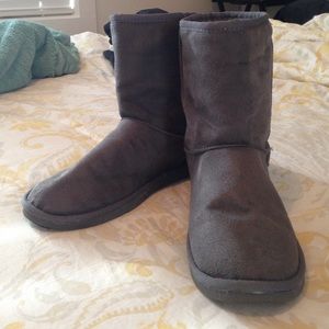 Midcalf Grey (Ugg Lookalike) Boots