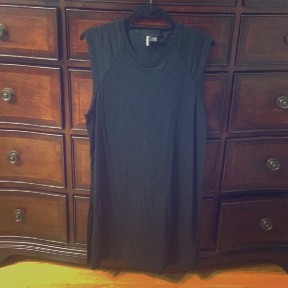 Black urban outfitters tshirt dress