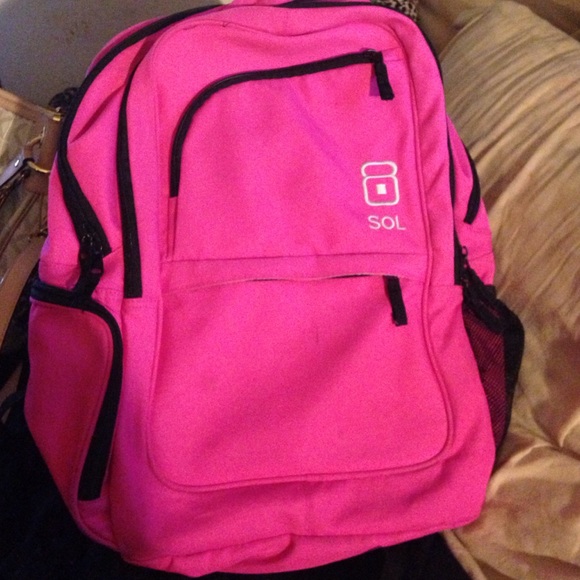 Hot Pink backpack