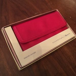 Red Rolf's leather wallet