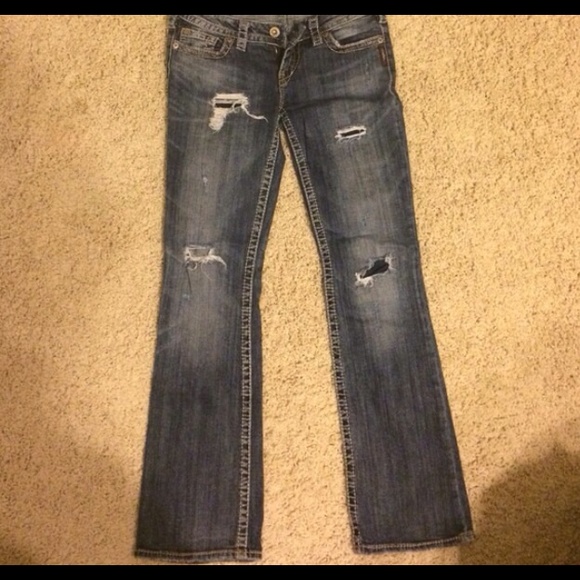 REPOSH! Silver Pioneer Bootcut