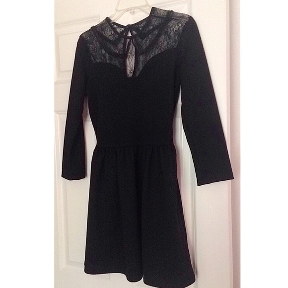 Black Top Shop dress.