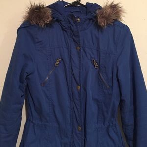 🔥PRICE DROP‼️ Blue Mossimo Trench Coat.