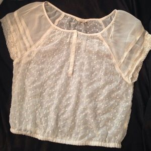 Sheer White Top