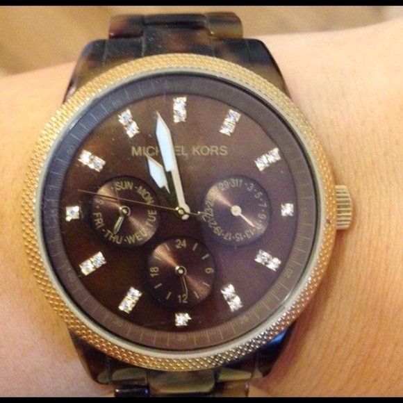 MK tortoise watch!