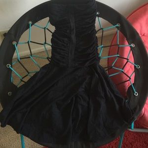 Black Strapless Express Dress