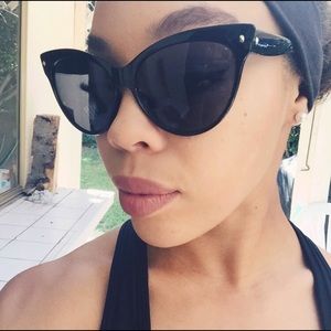 Brand New Black Cat Eye Sunglasses