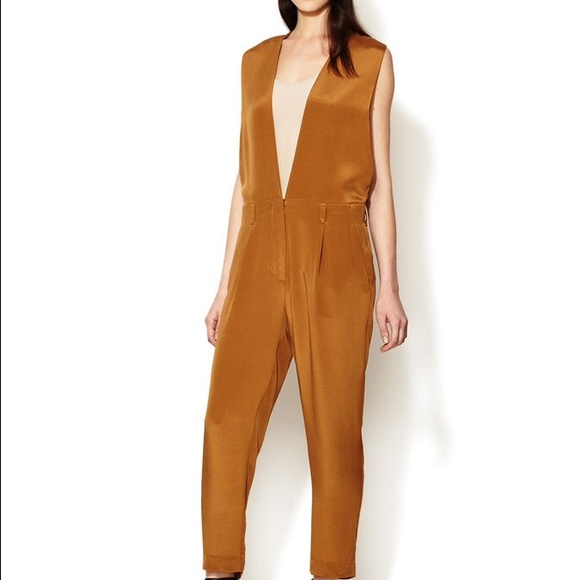 3. 1 Philliphim's V-neck Silk Jumpsuit. NEW!!