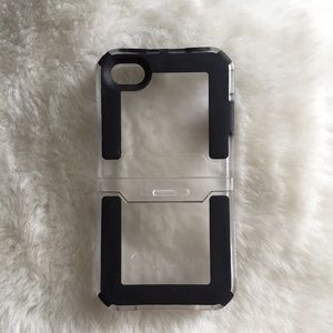 Clear/black OtterBox for iPhone 4/4s